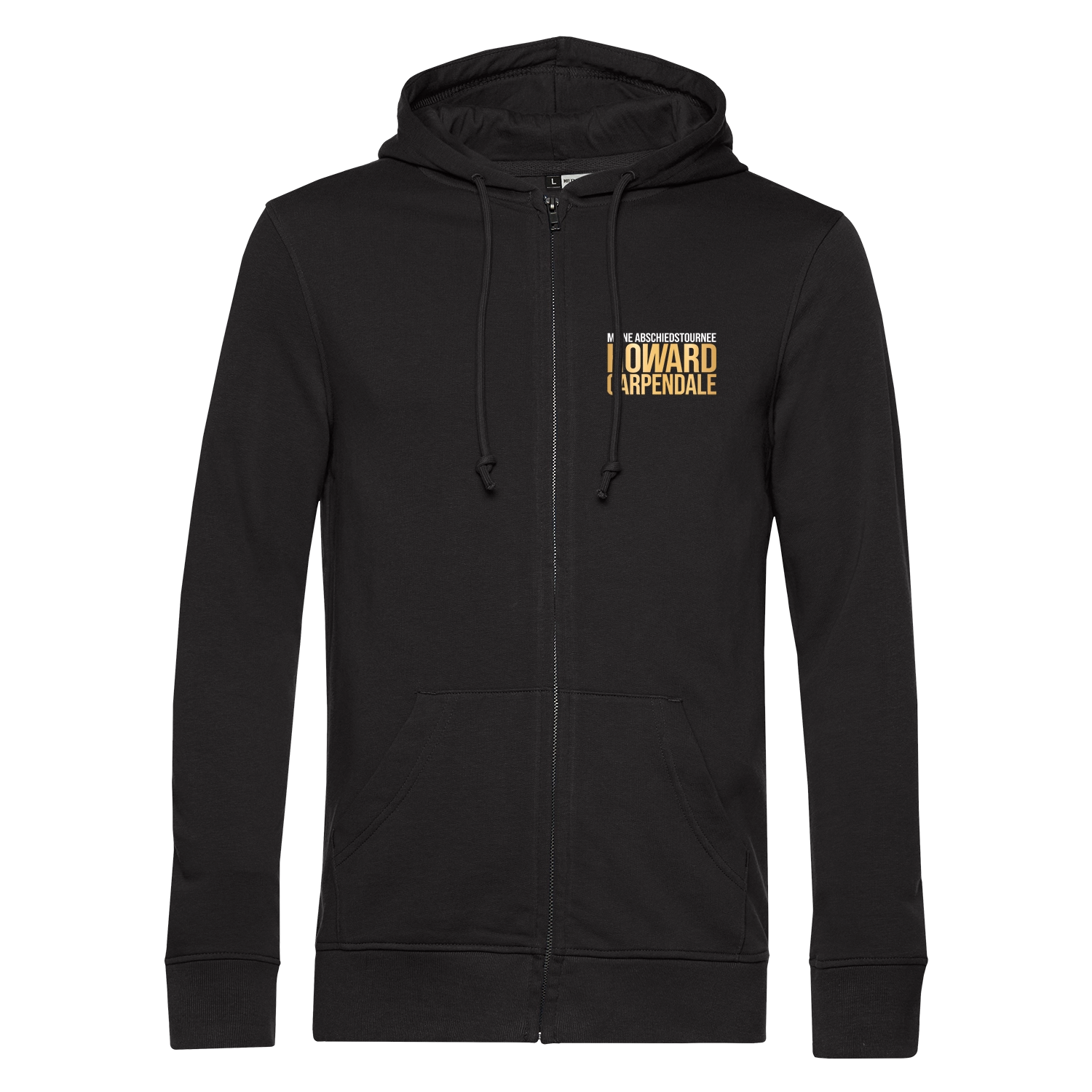 Kapuzenzipper Schwarz - "Meine Abschiedstournee 2026"