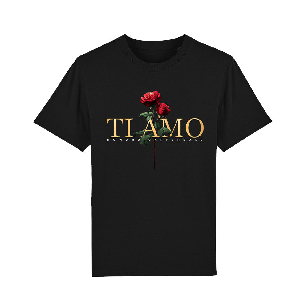 T-Shirt Schwarz - "Ti Amo"