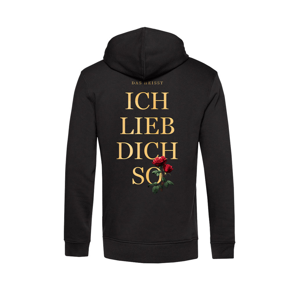 Zipper Schwarz - Motiv "Ti Amo"
