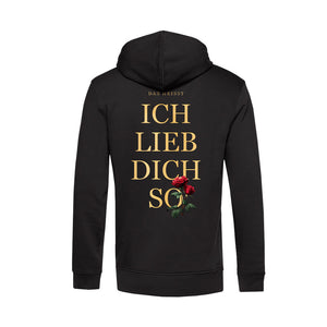 Zipper Schwarz - Motiv "Ti Amo"