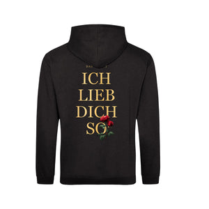 Hoodie Schwarz - "Ti Amo"