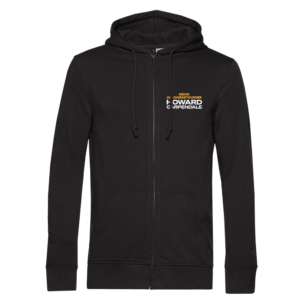 Kapuzenzipper Schwarz - Abschiedstournee 2026